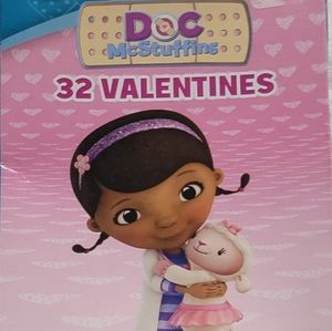 NEW Disney Doc McStuffins Valentine's And Doc McStuffins Keychain